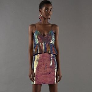 Zara Sequin Dress, size M